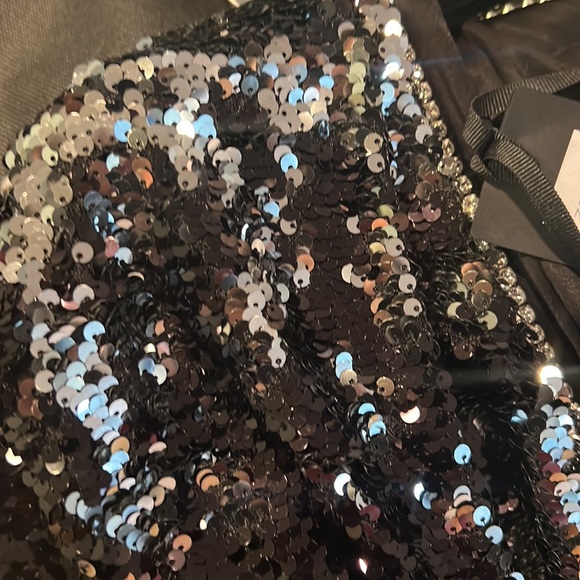 Twisted front Sequin mini dress brand new with tags - Picture 8 of 9